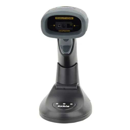  Syble XB-6266MBT – 2D Wireless Barcode Scanner with Charging Base
