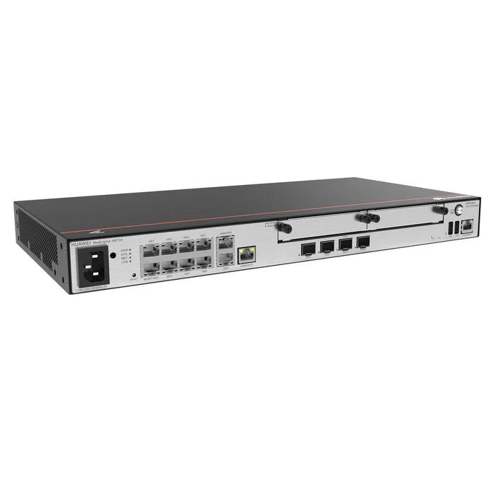 2*GE combo WAN, 8*GE LAN, 2*USB, 2*SIC, up to1200 users, forwarding performance 6Gbps - AR720 (Access Router)