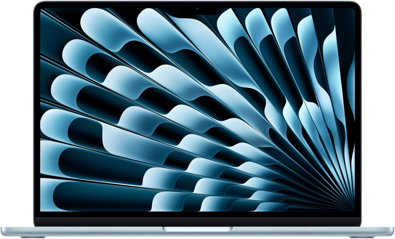 Apple 2025 MacBook Air 15-inch Laptop with M4 chip: Built for Apple Intelligence, 15.3-inch Liquid Retina Display, 16GB Unified Memory, 256GB SSD Storage, 12MP Camera, Touch ID; Silver - MC6J4B/A 