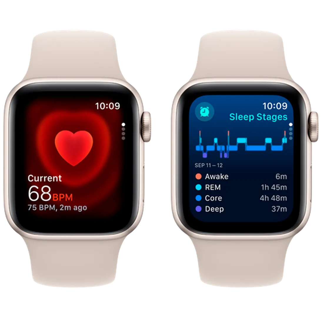 Apple Watch SE 44mm Beige - MNJX3B/A