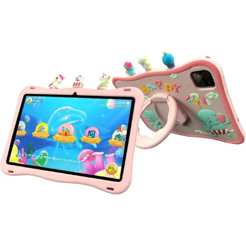 Bebe B2040 Pro+ Kids Tablet - 256GB ROM - 6GB RAM - 5G Dual SIM - 6000mAh,2/5MP, 10.1", 10000mAh, Free Gifts - Bebe T... - Bebe Tab B2040 Pro+