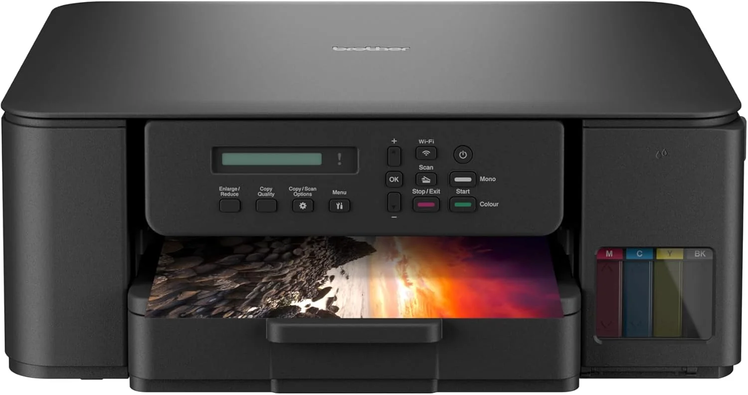 Brother Printer | DCP-T530DW | Colour Ink Tank Wi-Fi Multifunction Printer