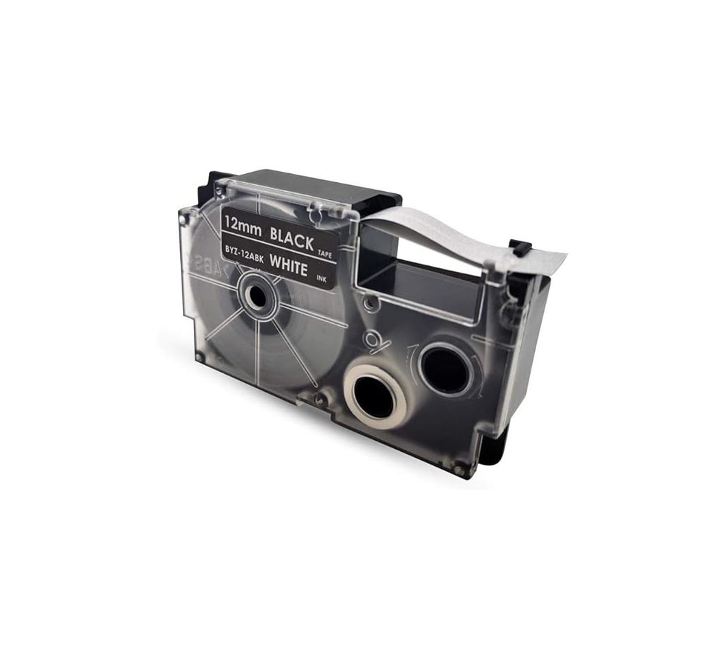 Casio 9mm*8m Black on White Byz-9we Casio Cartridge