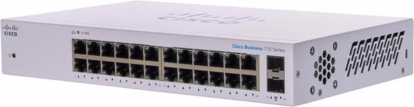 Cisco CBS Unmanaged 24-Port 2×1G SFP Gigabit Switch Non-PoE