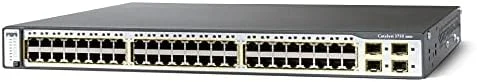 Cisco WS-C3750-48PS-S CAT3750 48 10/100 PoE + 4 SFP