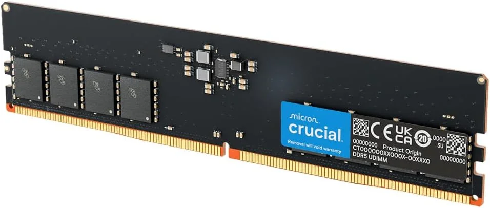 Crucial DDR5 DESKTOP RAM |32GB DDR5-5600 UDIMM - CT32G56C46U5