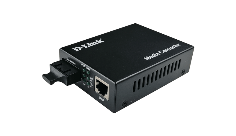 D-link DMC-540SSC- 100Base-TX to 100Base-FX Single-mode Fiber (SC) Media Converter