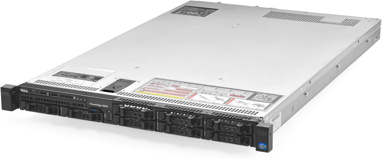 Dell R620 Intel Xeon E5-2609, 4corex2, 16gb ram, 300gb x2 sas HDD, 2psu, 1u rackmountable
