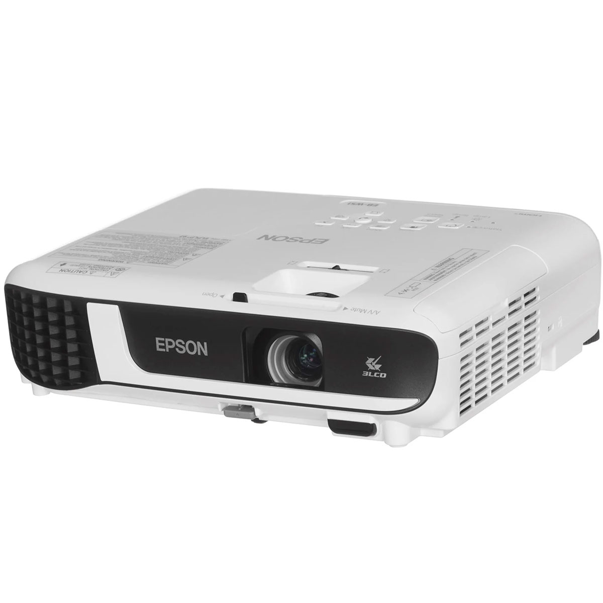 Epson EB-W51 Projector 3LCD Technology, WXGA, 1280 x 800, 16:10, 4000 Lumen  16,000 : 1, USB 2.0-A, USB 2.0, VGA in, HDMI in - V11H977040