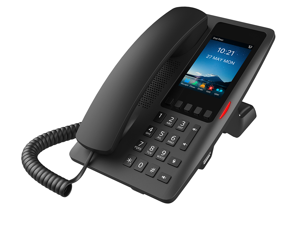 Fanvil H6W Hotel IP Phone with Wi-Fi - Black