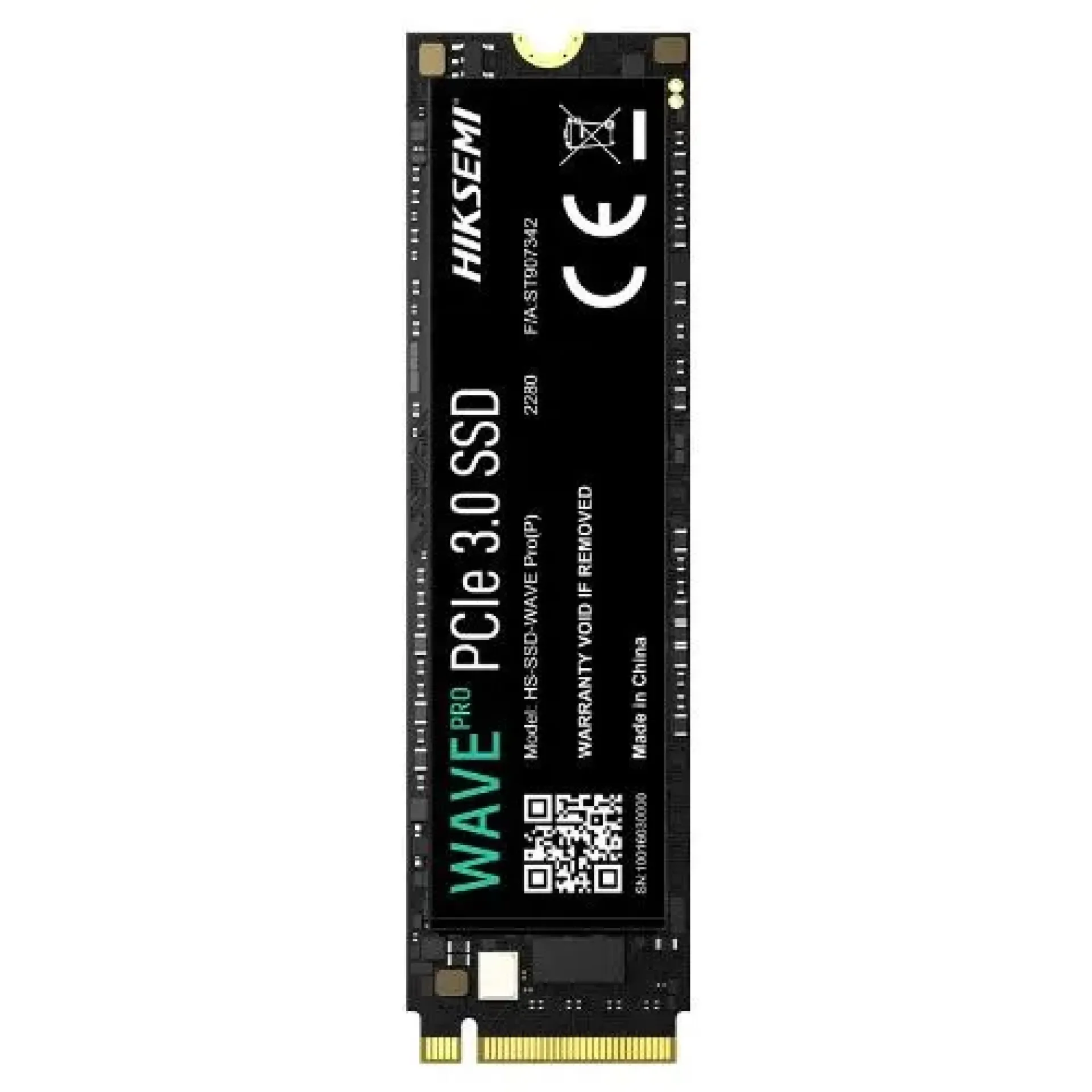 HIKSEMI WAVE Pro(P) INTERNAL SSD M.2 PCIe Gen 3*4 NVMe 2280 - 512GB - HS-SSD-WAVE-P-512G