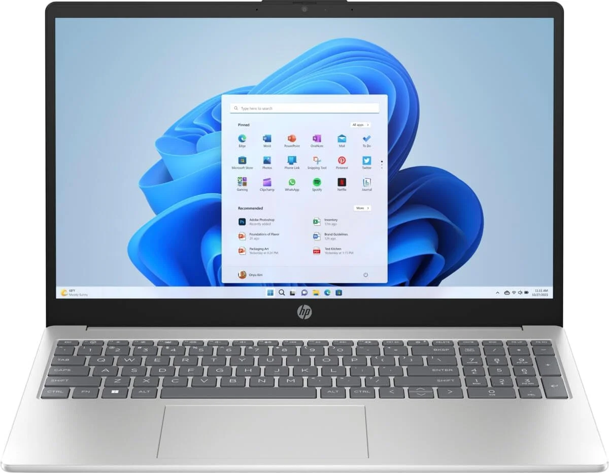 HP 15-FD1310TU INTEL CORE ULTRA 7-155H 8GB DDR5 RAM|512GB SSD FHD IPS LED DISPLAY (FREE DOS)|15.6''  (BRAND NEW)