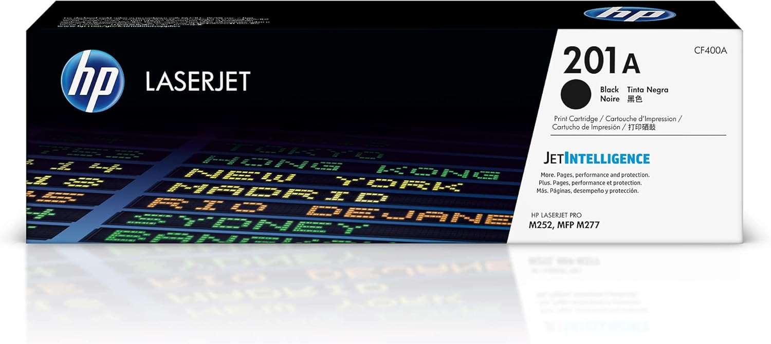 HP 201A Black Original LaserJet Toner Cartridge - CF400A