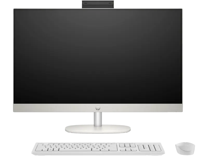 HP All-in-One 24-cr0323nh PC, Intel Core i5 1334U, 8GB DDR4 3200, 512GB PCIe NVMe M.2 SSD, FreeDOS, 23.8" FHD Touch Screen - BJ2P3EA