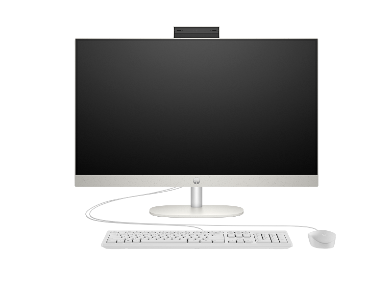HP All-in-One 27-cr0154nh PC, Intel Core i7 1355U, 8GB DDR4 3200, 512GB PCIe NVMe M.2 SSD, FreeDOS, 27