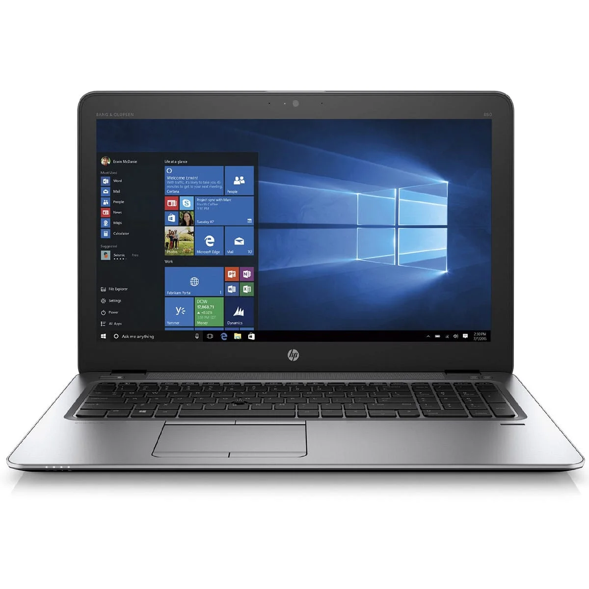 HP EliteBook 850 G3 6th Gen Core i5 8GB RAM 256GB SSD - 850G3-6TH-I5-8-256
