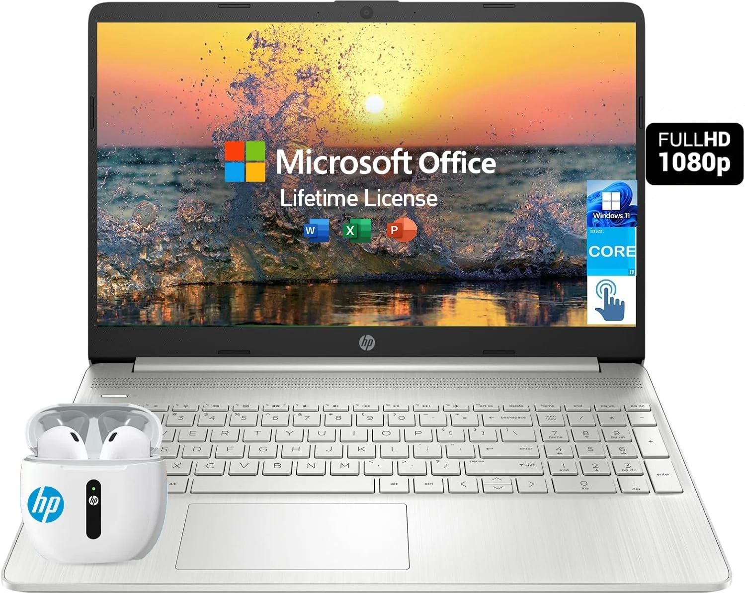 HP NOTEBOOK 15-DY2058CA Ci7-1165G7 2.8GHz-4.7GHz|512GB SSD NVME|8GB 2666|15.6" FHD WLAN|BT|WIN 10 HOME-2L7J8UAR#ABA
