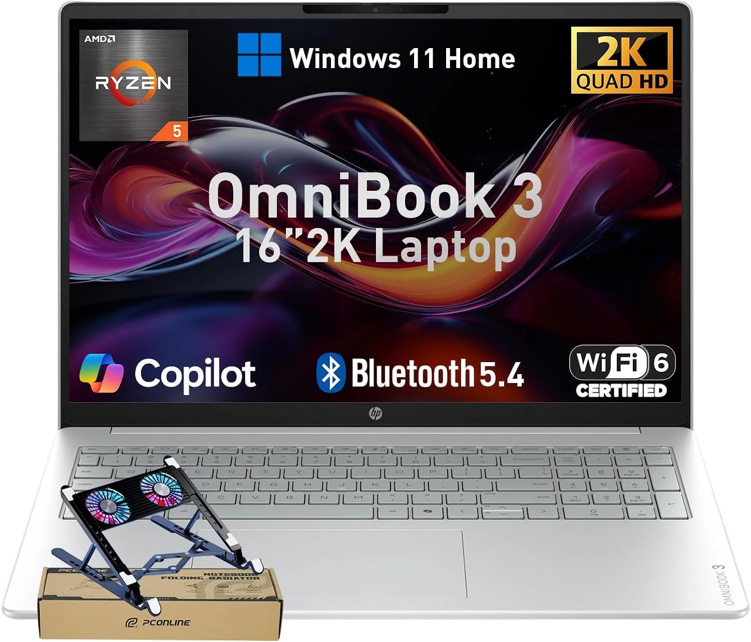HP OMNIBOOK 3 FLIP 16-BU0305DX INTEL CORE ULTRA 5 8GB|512GB SSD|16'' TOUCHSCREEN-D7NF1UA#ABA (BRAND NEW)