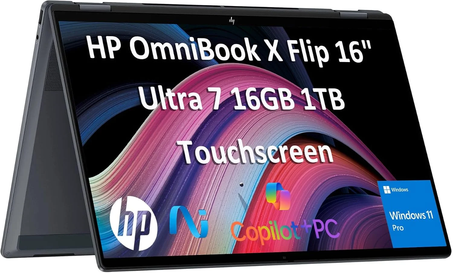 HP OMNIBOOK X FLIP 16-AS0023DX INTEL CORE ULTRA 7 16GB|1TB SSD-B5UH1UA#ABA (BRAND NEW)
