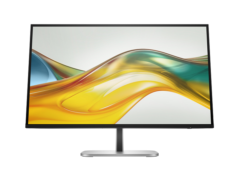 HP Series 5 Pro 27 inch QHD Monitor - 527pq, 4-way adjustability tilt, swivel, pivot, and 150mm height adjust Black Color Connectivity: HDMI, DisplayPort™ and 4x USB-A ports - 9D9S0UT