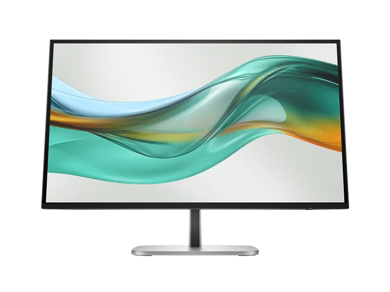 HP Series 5 Pro 27 inch QHD USB-C Monitor- 527pu, 4-way adjustability (Height/Tilt/Swivel/Pivot), Black Color, Connec... - 9E0G5AS