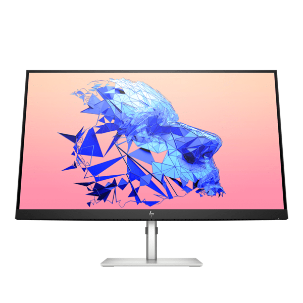 HP U32 31.5 inches 4K HDR Monitor, Height/Tilt/Swivel/Pivot Adjustable, Silver Color, Connectivity: 1 SuperSpeed USB Type-C, 1 DisplayPort 1.4, 1 3.5 mm Audio Jack - 368Y5AS, Security Cable Slot - 3
