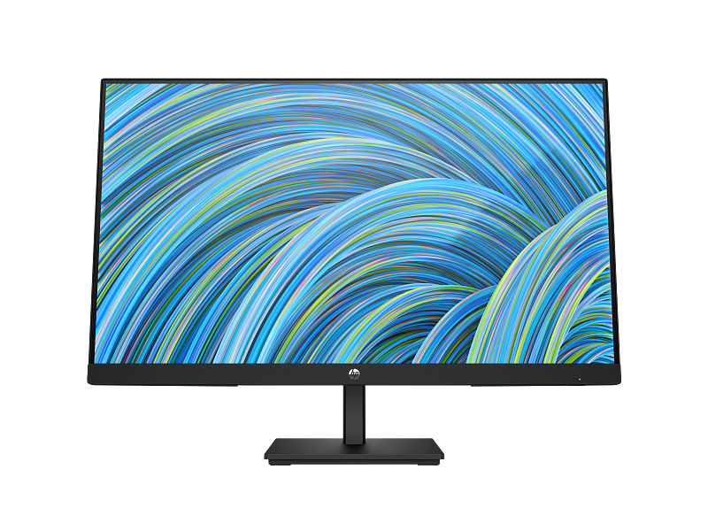 HP V24v G5 23.8" FHD Monitor, Black Color Connectivity: 1 VGA, 1 HDMI 1.4 - 65P62AA