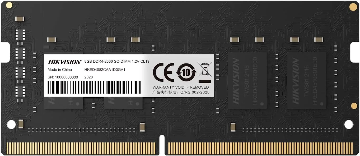Hiksemi DDR4 Laptop RAM | 8GB 3200MHz   SODIMM  - HSC-DDR4-8G-3200-S