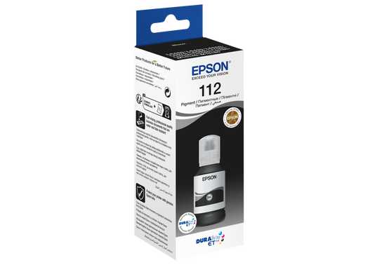 INK CART EPSON  112 Black for M15140, L6580, L6570, L6550, L6490, L15160, L15150, L11160  – 127ml - C13T06C14A