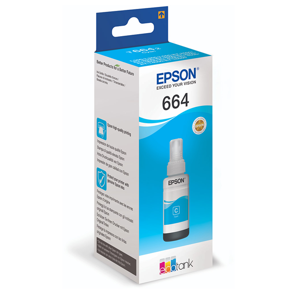 INK CART EPSON  T6642 Cyan - C13T66424A