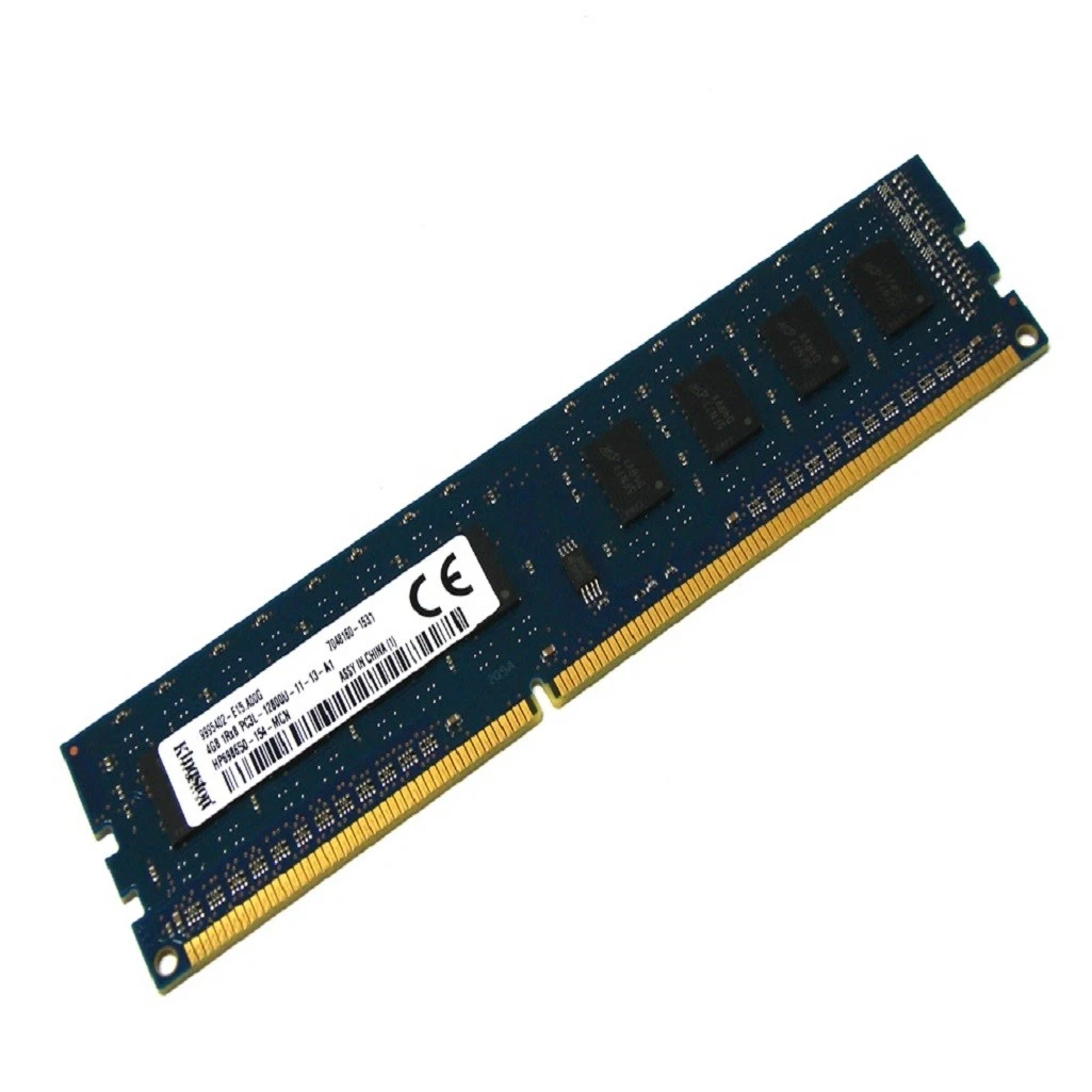 KINGSTON Desktop RAM DDR3L 4GB 1600 - HP698650-154-MCN