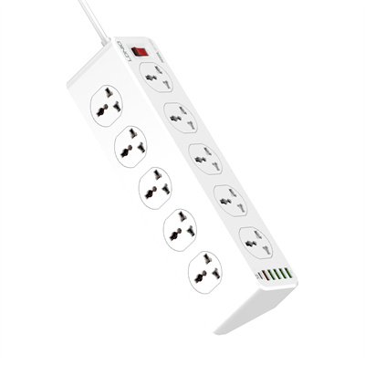 LDNIO 10 Port AC Outlets Smart Surge Protector + USB Ports - SC10610
