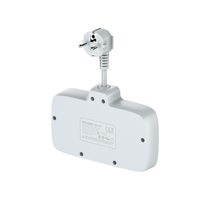 LDNIO 2 Universal Outlets Wall Power Socket 2500W With 1PD, 1 QC3.0 and 2 Auto-ID USB with individual switch - SC2413