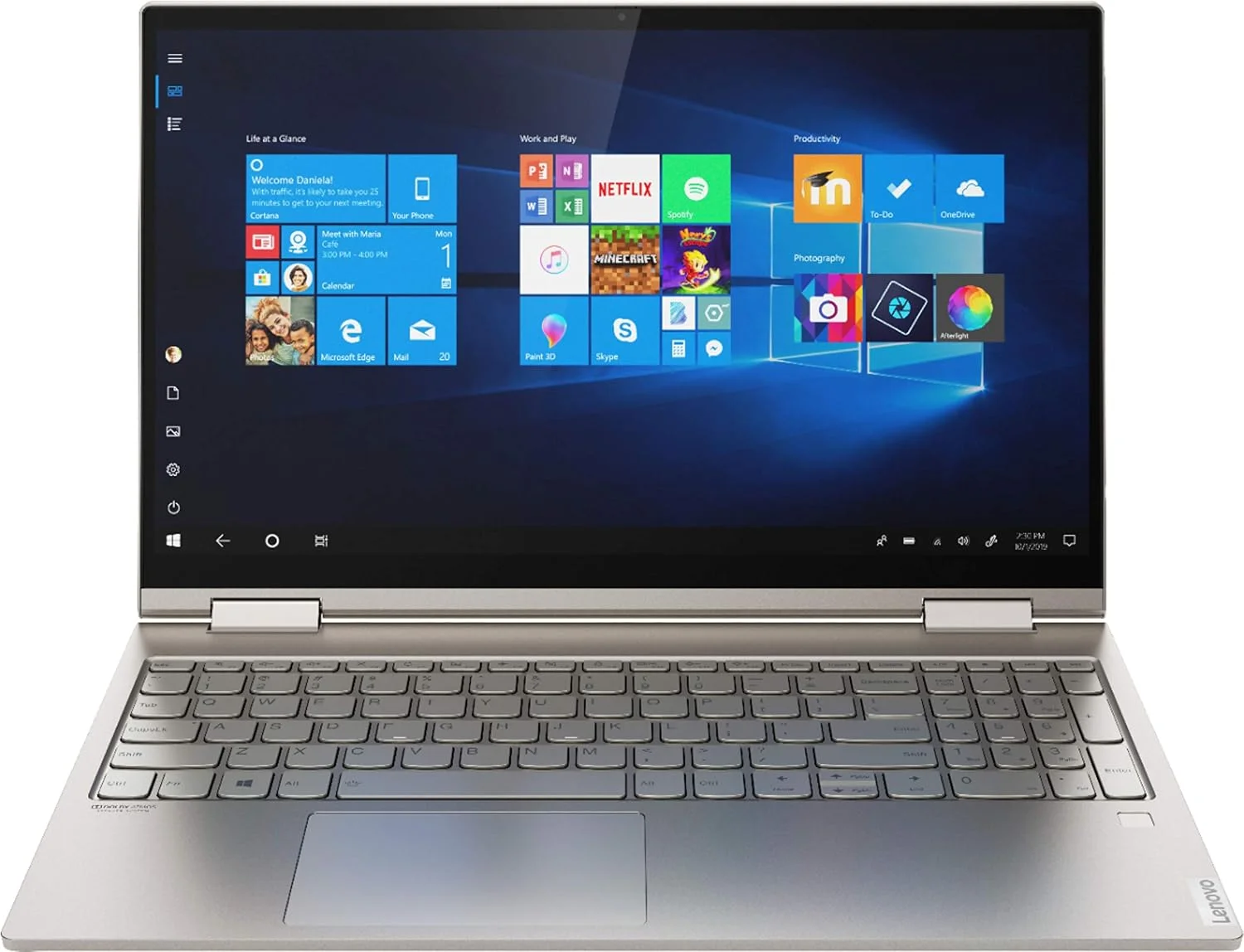 LENOVO YOGA X360 C740 15IML INTEL Ci7|10TH GEN|16GB|512GB SSD-TOUCH 15.6 inch - LENOVO X360 C740