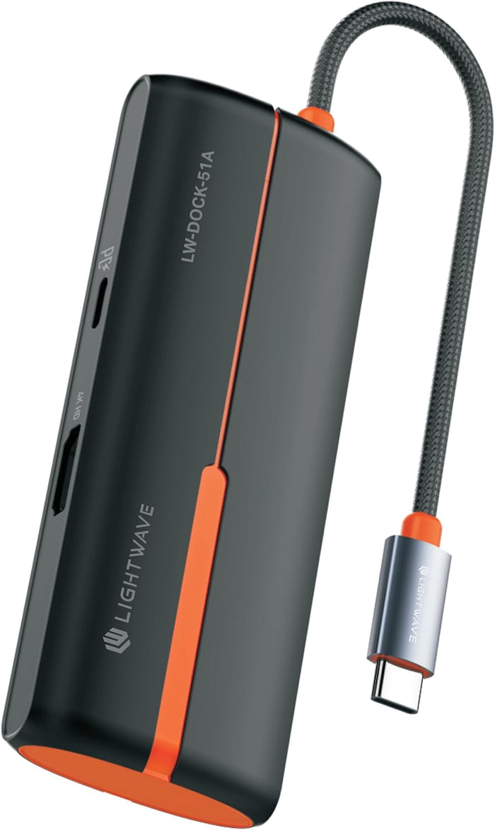 LIGHTWAVE (LW-DOCK-51A) STATION 3 USB C / HDMI