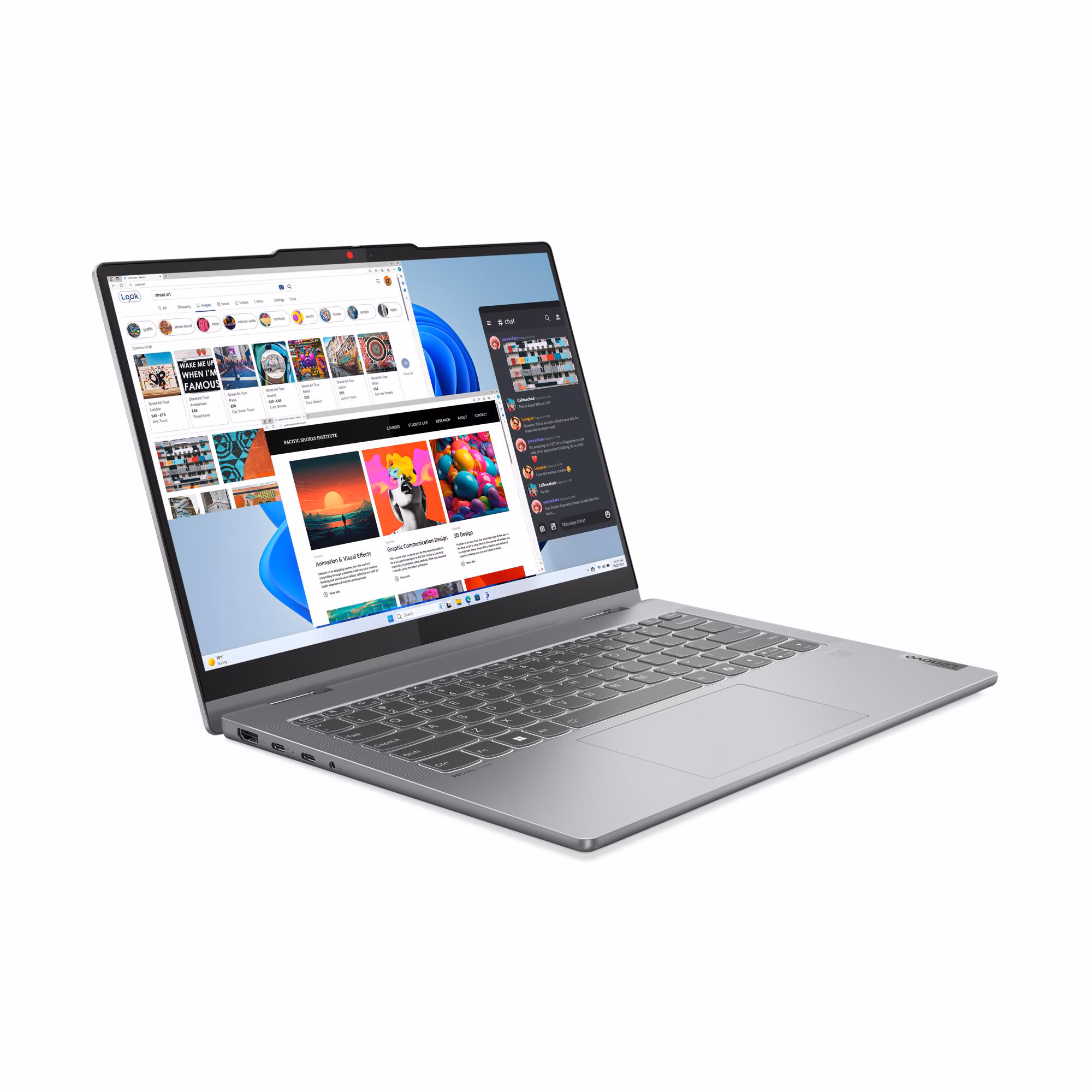 Lenovo IdeaPad 5 2-in-1 14IRH9, Intel Core i5 13420H, 8GB LPDDR5 5200 (Not Upgradable), 512GB SSD M.2 2242 PCIe 4.0x4 NVMe, Windows 11 Home, 14
