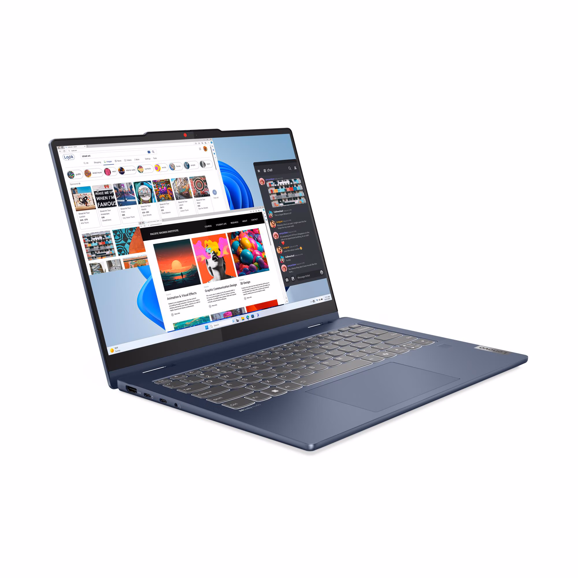 Lenovo IdeaPad 5 2-in-1 14IRH9, Intel Core i5 13420H, 8GB LPDDR5 5200 (Not Upgradable), 512GB SSD M.2 2242 PCIe 4.0x4 NVMe, Windows 11 Home, 14