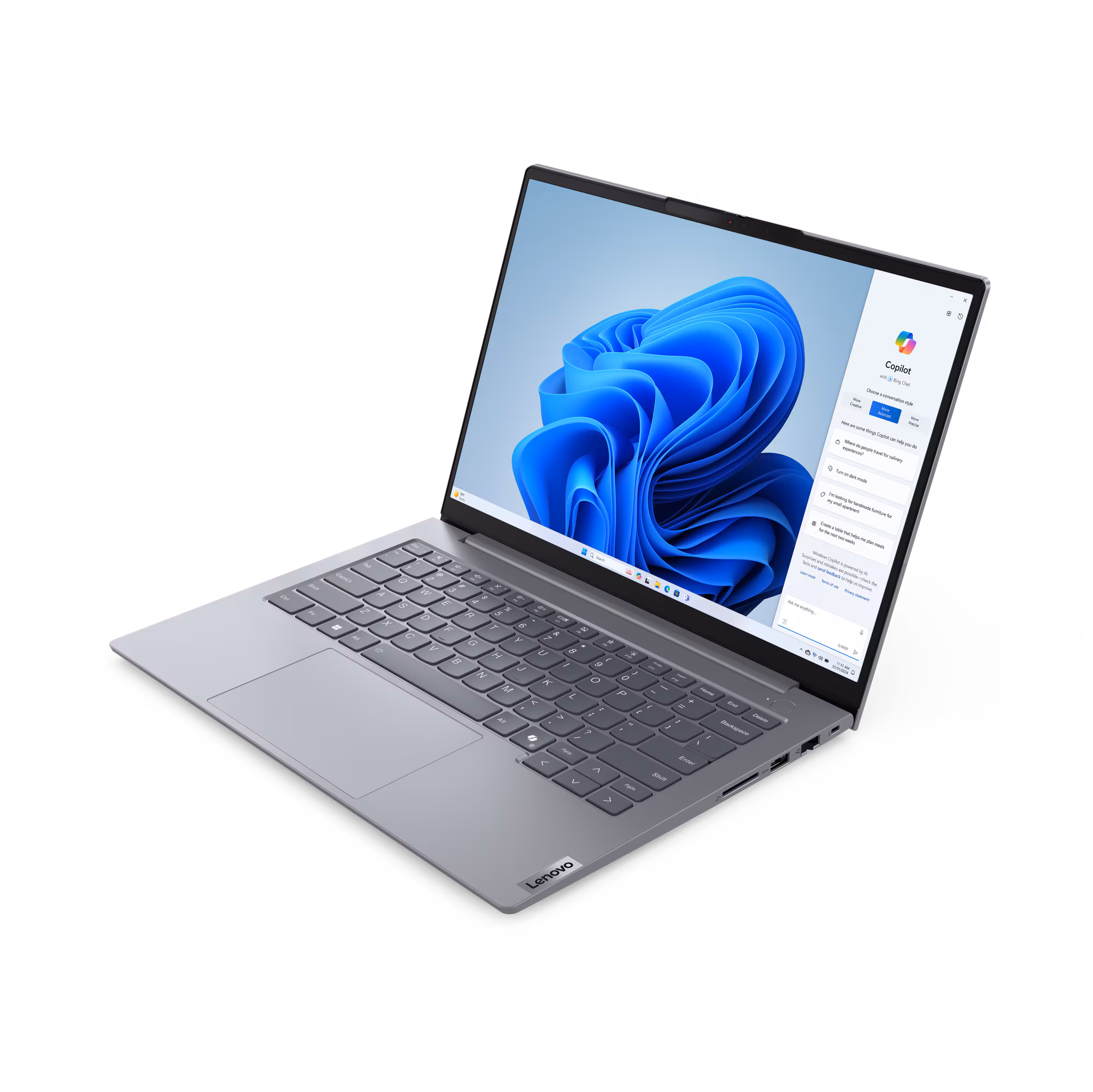 Lenovo ThinkBook 14 G7 IML, Intel Core Ultra 7 155H, 8GB DDR5 5600 (Up to 64GB Support), 512GB SSD M.2 2242 PCIe 4.0x4 NVMe, No OS, 14 inches WUXGA - 21MR0011UE