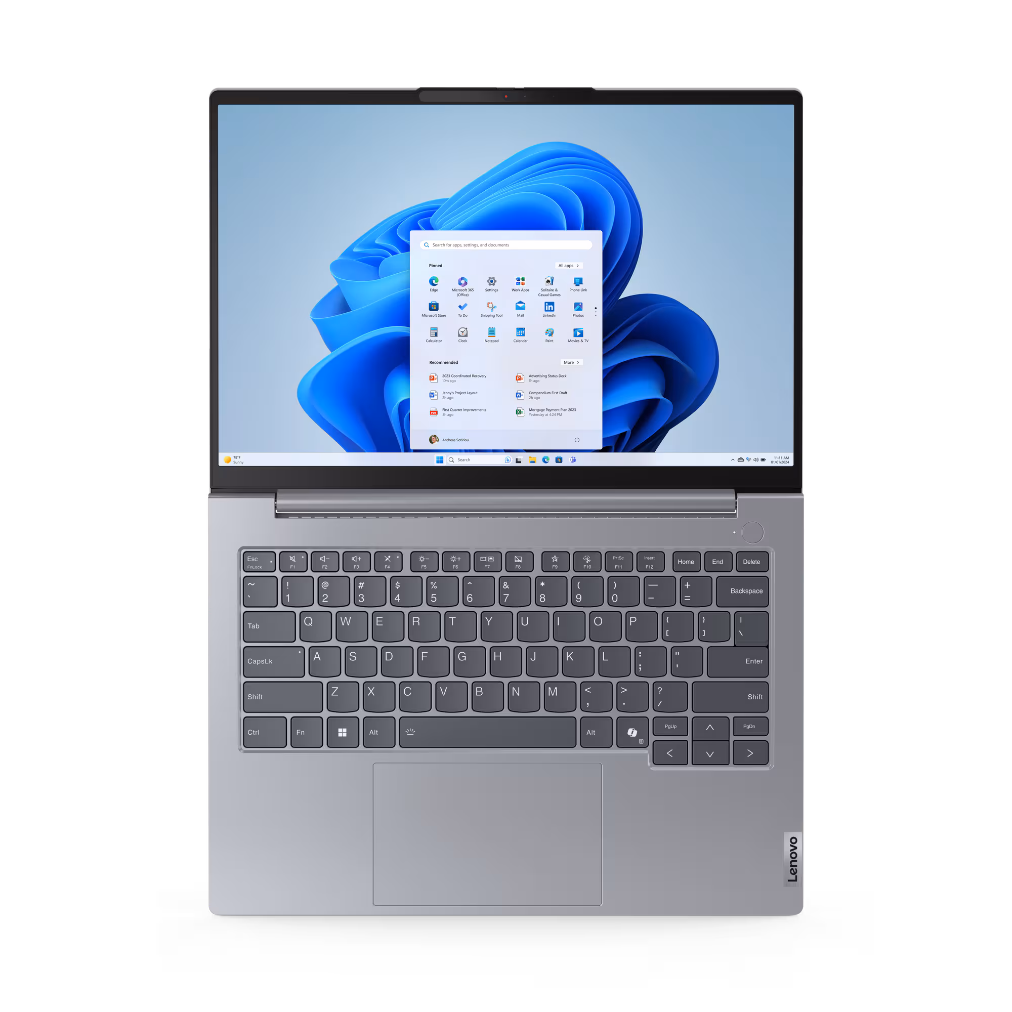 Lenovo ThinkBook 14 G7 IML, Intel Core Ultra 7 155H, 8GB DDR5 5600 (Up to 64GB Support), 512GB SSD M.2 2242 PCIe 4.0x4 NVMe, No OS, 14 inches WUXGA - 21MR0011UE