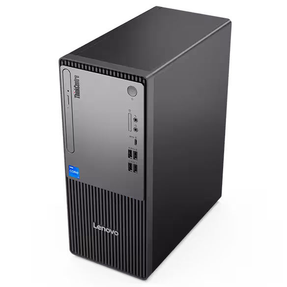 Lenovo ThinkCentre neo 50t Gen 5 Tower, Intel Core i7 13700, 8GB DDR5 5600 (Up to 64GB Support), 512GB SSD M.2 2280 PCIe 4.0x4 NVMe Opal 2.0, No OS - 12UD007YUM