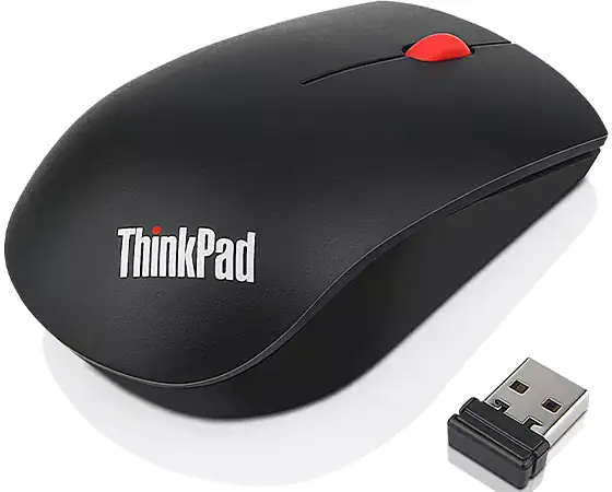Lenovo ThinkPad Essential Wireless Mouse - Black - 4X30M56887