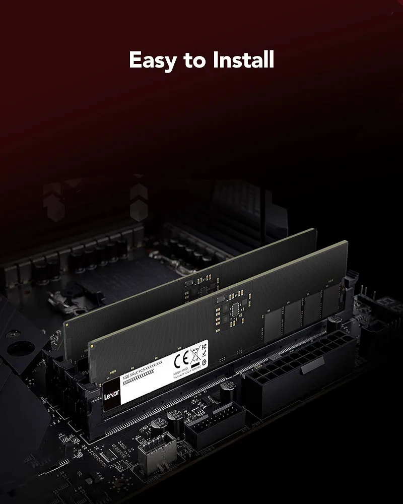 Lexar Desktop RAM DDR5 16GB 5600 - LD5U16G56C46ST-BGS