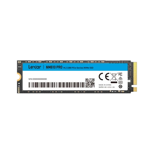 Lexar LNM610 PRO 1TB NVMe SSD - LNM610P001T-RNNNG
