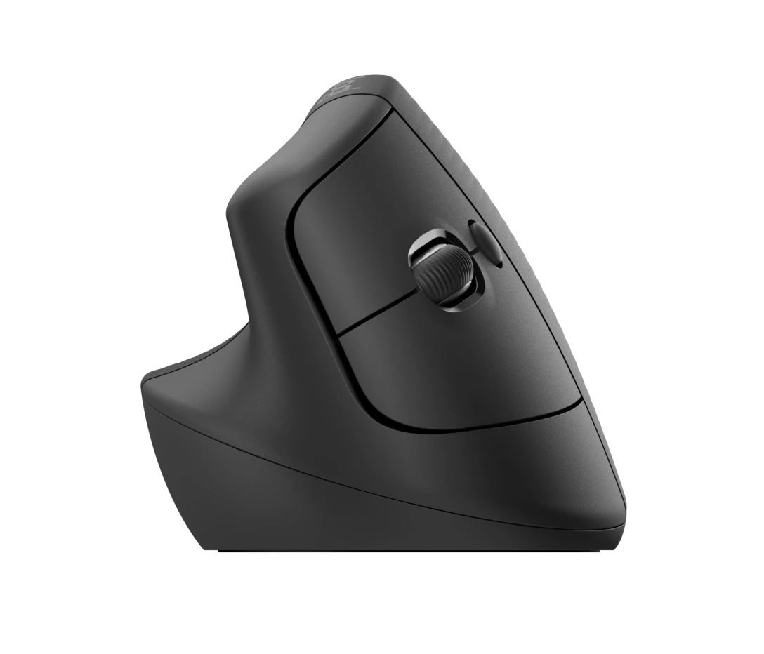 Logitech Lift Vertical Ergonomic Wireless and Bluetooth Mouse - Graphite - 910-006473