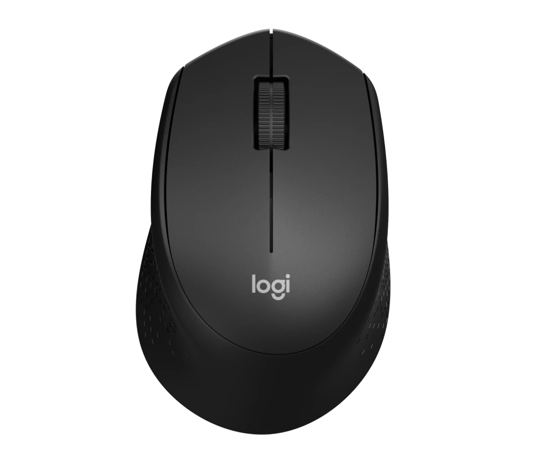 Logitech M330 Silent Plus Wireless Mouse - Black - 910-004909
