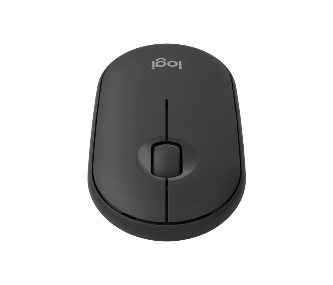 Logitech Pebble M350s Slim and Silent Bluetooth Mouse - Tonal Graphite - 910-007015