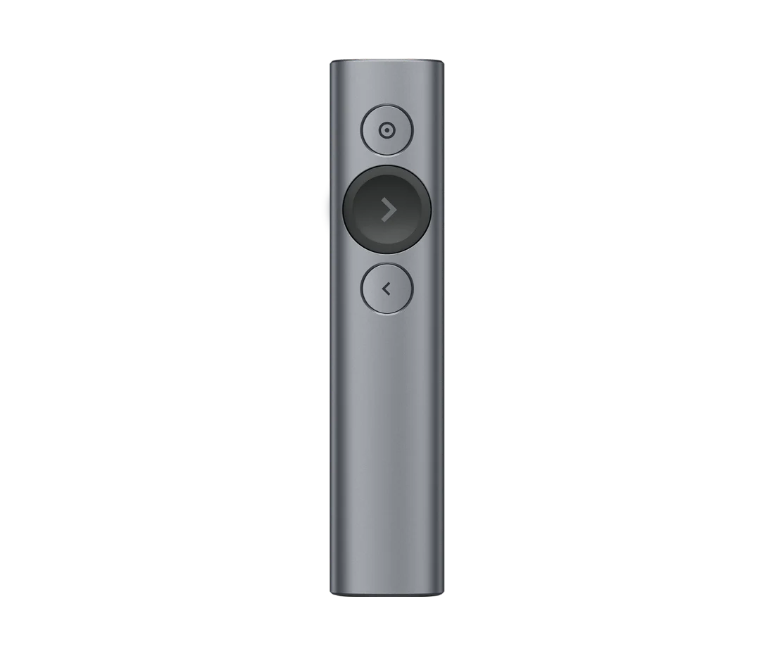 Logitech Spotlight Rechargeable Presentation Remote - Slate - 910-004861