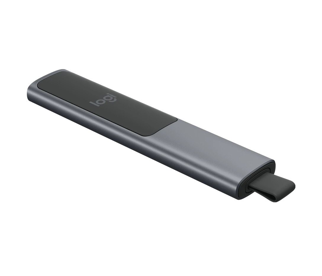 Logitech Spotlight Rechargeable Presentation Remote - Slate - 910-004861