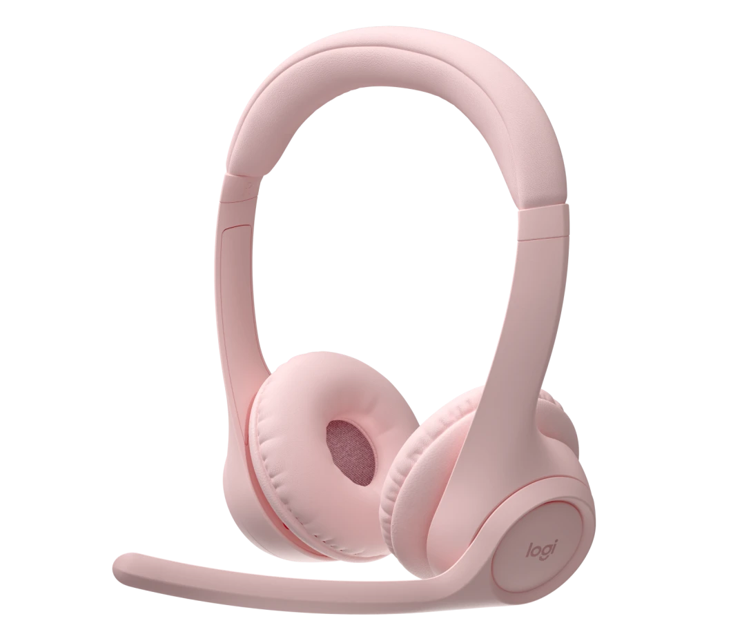 Logitech Zone 300 Bluetooth Headset with Noise Cancelling Mic - Rose - 981-001412
