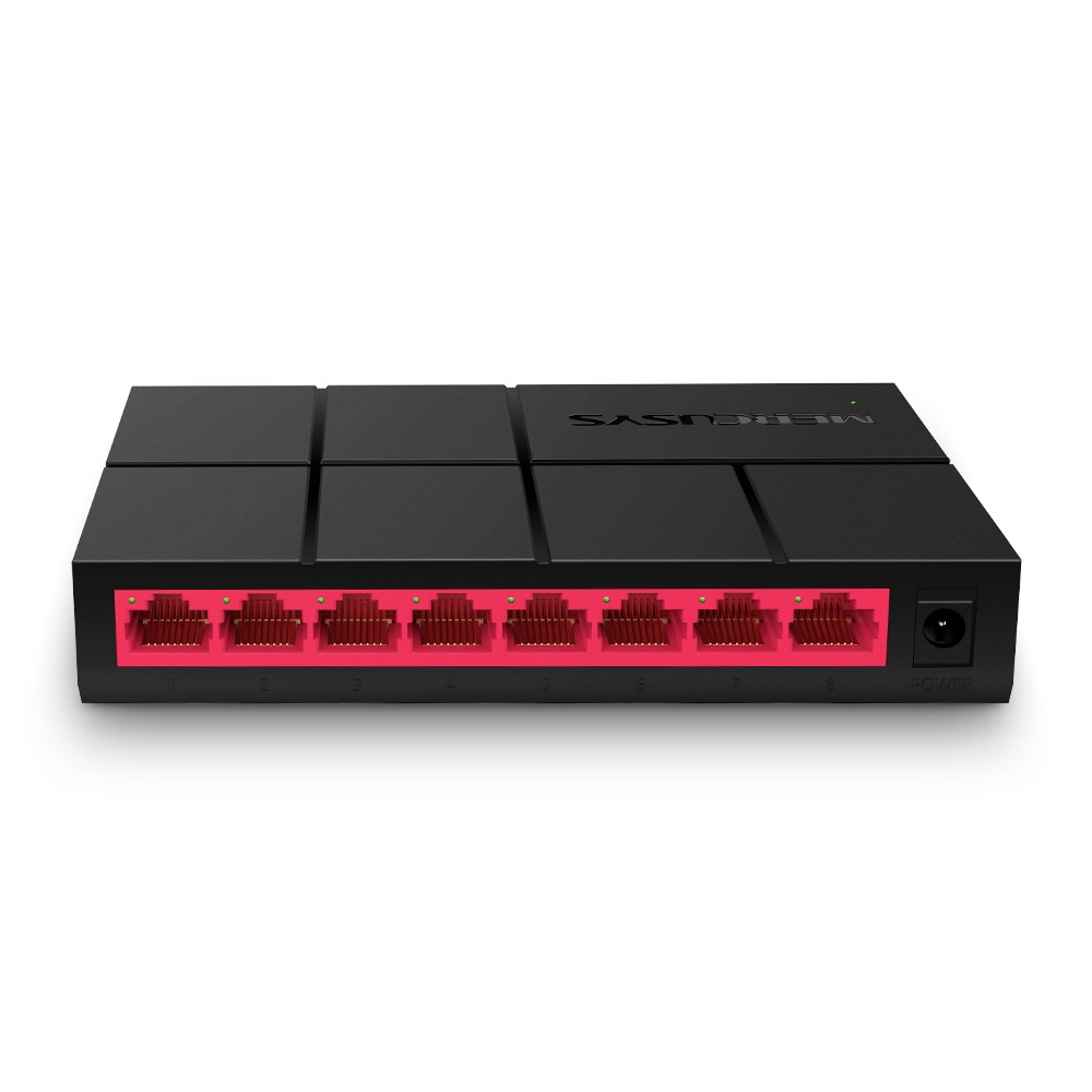 Mercusys MS108G | 8-Port 10/100/1000 Mbps Desktop Switch